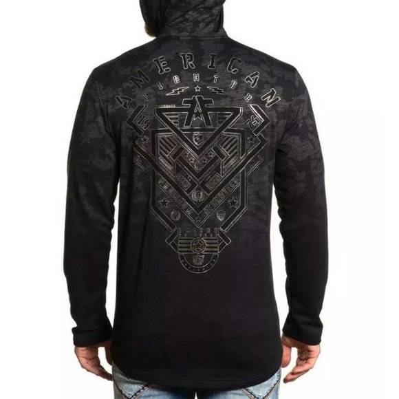 Affliction Other - AMERICAN FIGHTER Men's ZIP UP HOODIE HANKINSON
